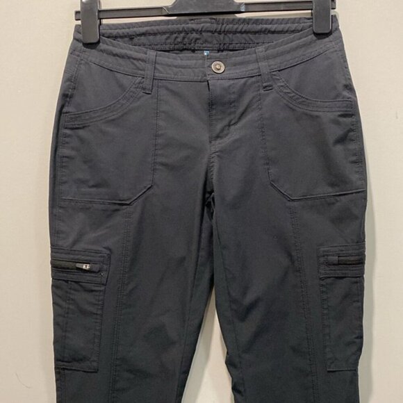 Kuhl Cargo pockets Pant Straight Leg Hiking Pants 4 Short - Picture 3 of 16